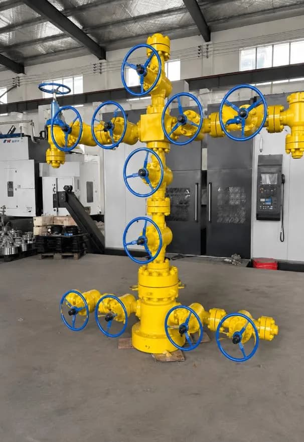 Wellhead and Christmas tree assembly